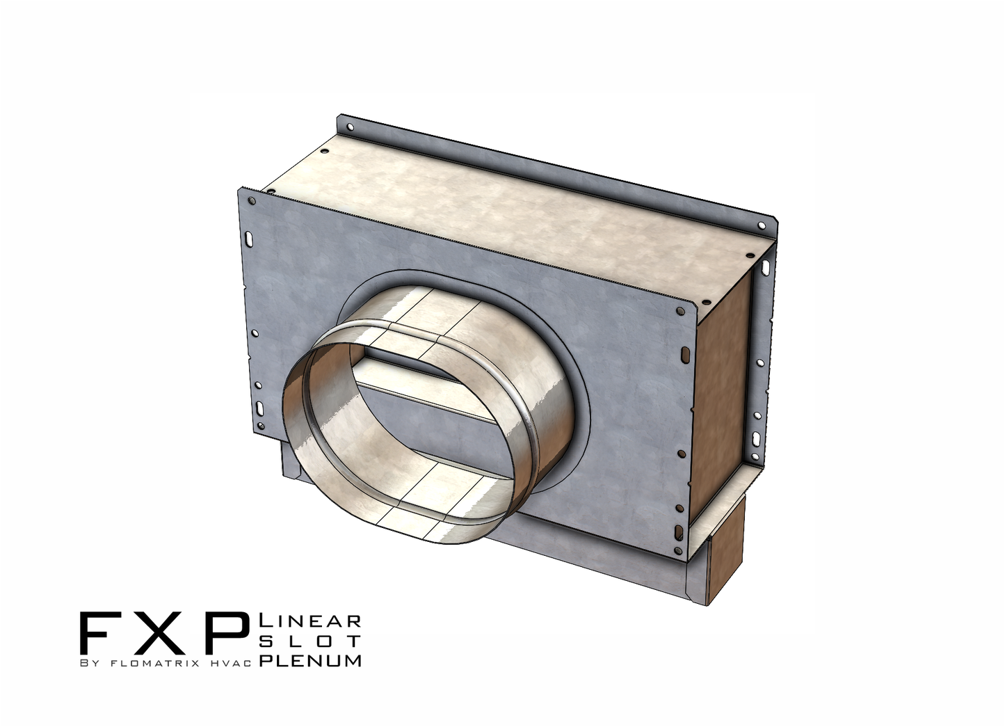 FLO-MATRIX HVAC 12x2 FXP Plenum Box